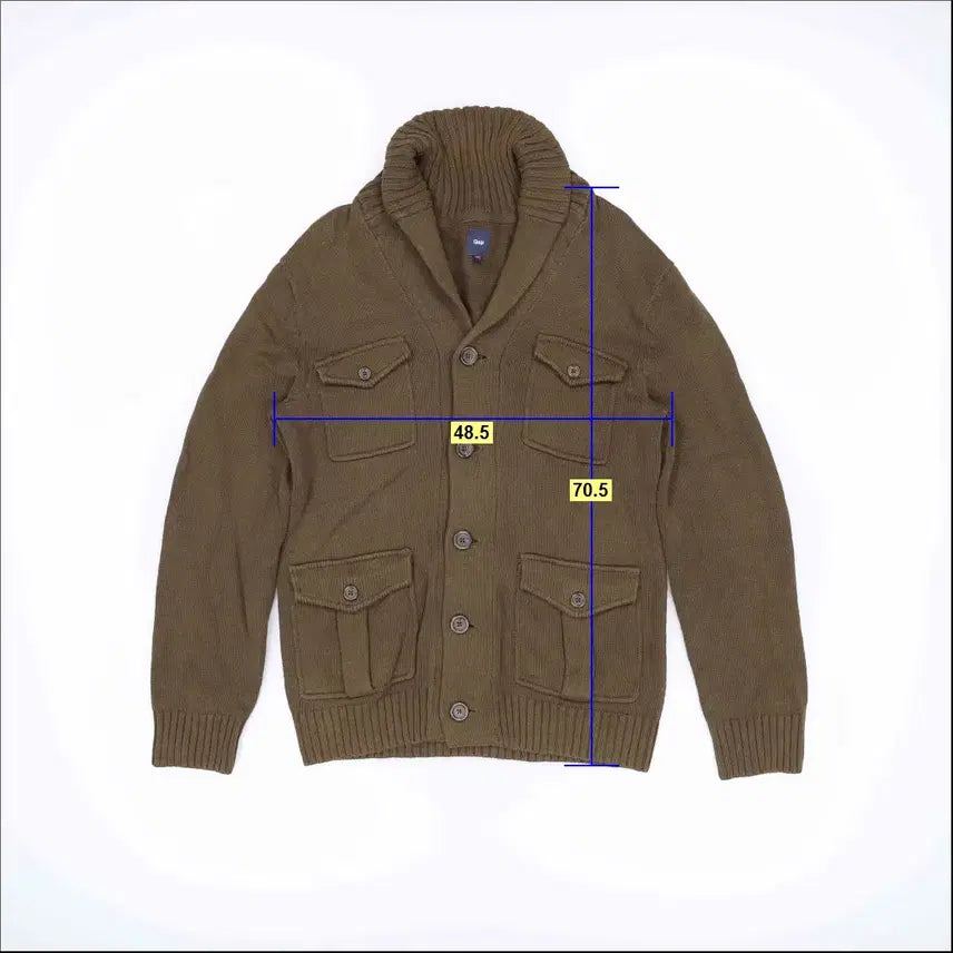 [SOLD OUT] [M] GAP 멀티포켓 니트 가디건 1222H2
