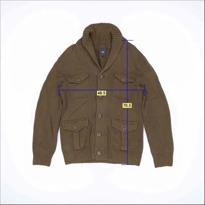[SOLD OUT] [M] GAP 멀티포켓 니트 가디건 1222H2