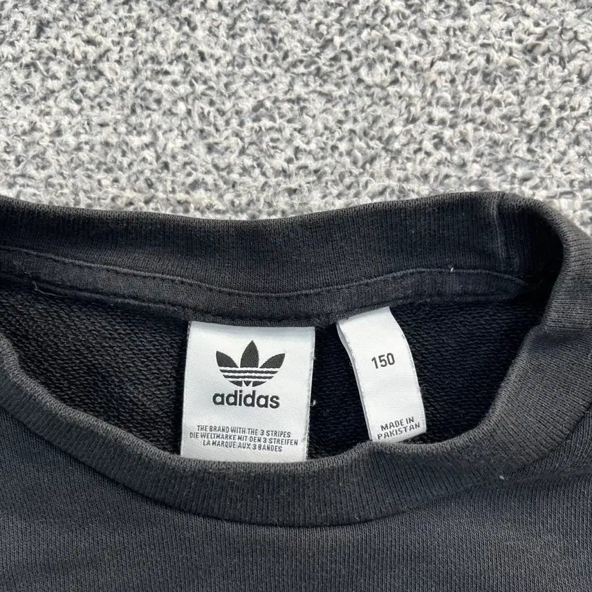 [BUNJANG] Adidas Kids Big Logo Sweatshirt / 150 아디다스 키즈 빅로고 맨투맨 0306M