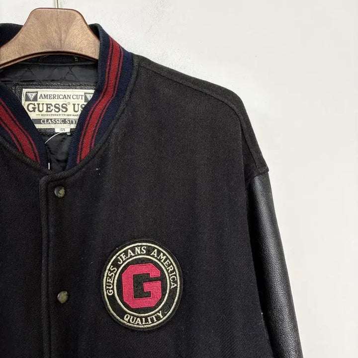 [BUNJANG] Guess 1955 Tour Varsity Jacket (2XL) / 게스 암레더 1955 투어 바시티자켓 A3626