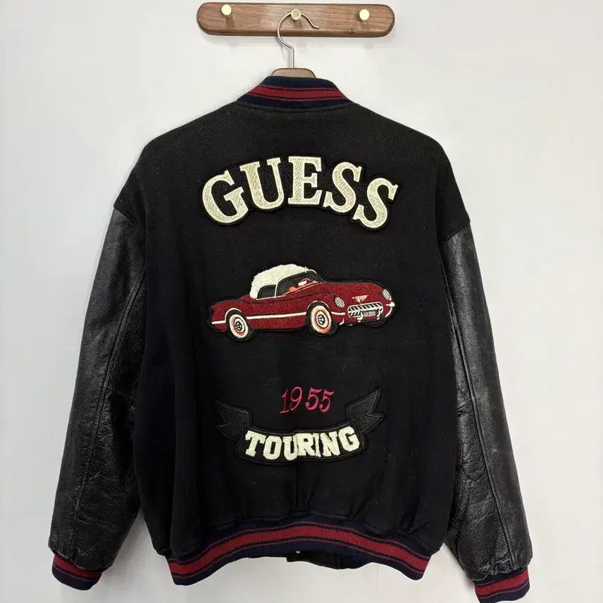 [BUNJANG] Guess 1955 Tour Varsity Jacket (2XL) / 게스 암레더 1955 투어 바시티자켓 A3626