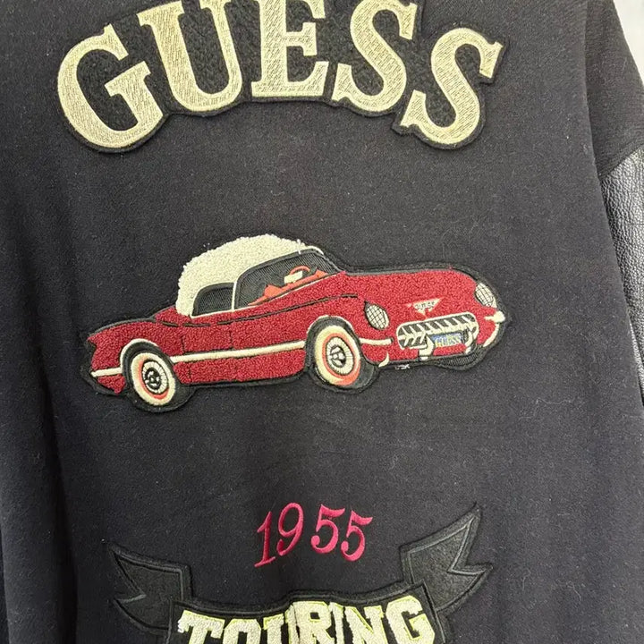 [BUNJANG] Guess 1955 Tour Varsity Jacket (2XL) / 게스 암레더 1955 투어 바시티자켓 A3626