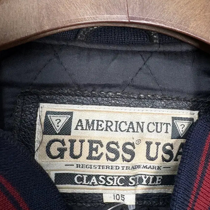 [BUNJANG] Guess 1955 Tour Varsity Jacket (2XL) / 게스 암레더 1955 투어 바시티자켓 A3626