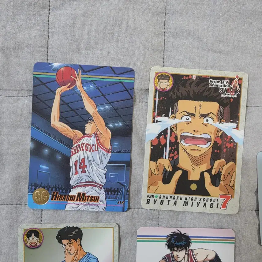 [BUNJANG] Slam Dunk Carddass Bundle Set / 슬램덩크 카드다스 5장 일괄