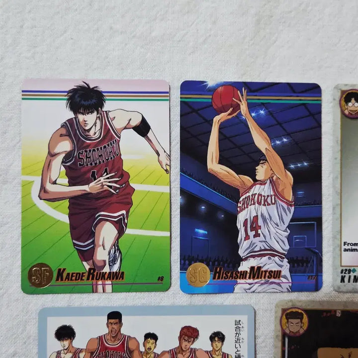 [BUNJANG] Slam Dunk Carddass Bundle Set / 슬램덩크 카드다스 5장 일괄