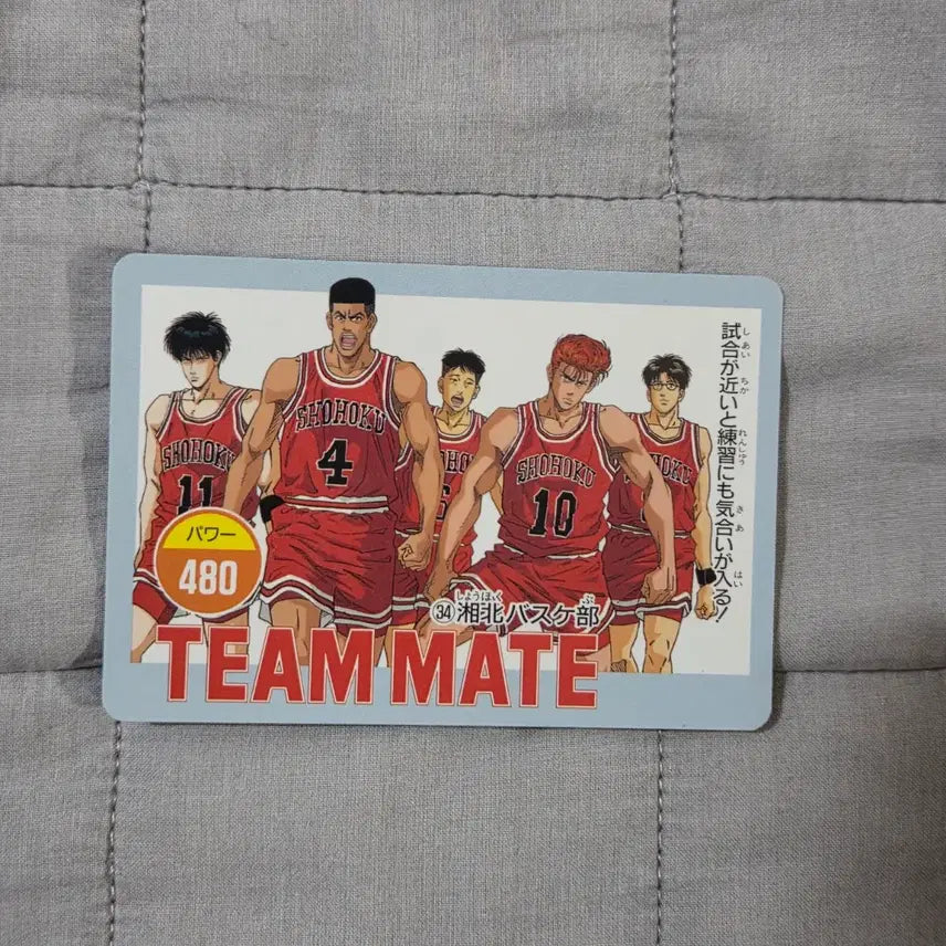 [BUNJANG] Slam Dunk Carddass Bundle Set / 슬램덩크 카드다스 5장 일괄