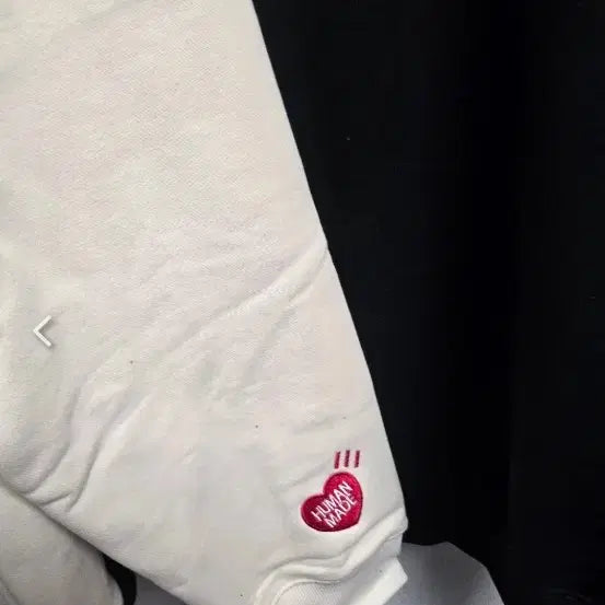 [BUNJANG] HUMAN MADE Sweatshirt Ivory XXL / HUMAN MADE 맨투맨 아이보리/XXL 새상품
