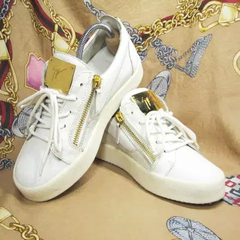 [BUNJANG] Giuseppe Zanotti Frankie Leather Sneakers / 이태리명품 주세페 자노티 프랭키 스니커즈 여성 245