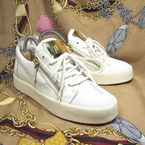 [BUNJANG] Giuseppe Zanotti Frankie Leather Sneakers / 이태리명품 주세페 자노티 프랭키 스니커즈 여성 245