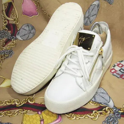 [BUNJANG] Giuseppe Zanotti Frankie Leather Sneakers / 이태리명품 주세페 자노티 프랭키 스니커즈 여성 245