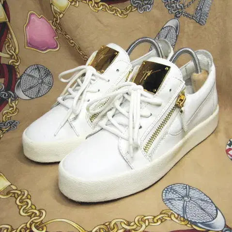 [BUNJANG] Giuseppe Zanotti Frankie Leather Sneakers / 이태리명품 주세페 자노티 프랭키 스니커즈 여성 245