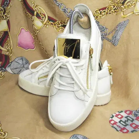 [BUNJANG] Giuseppe Zanotti Frankie Leather Sneakers / 이태리명품 주세페 자노티 프랭키 스니커즈 여성 245