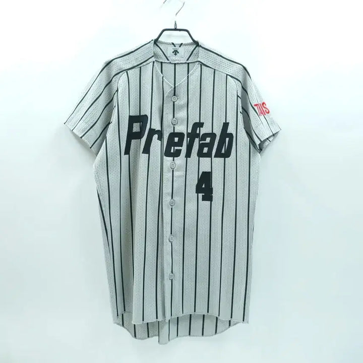 [BUNJANG] DESCENTE Japan Baseball Mesh Jersey T-Shirt / DESCENTE 데상트 재팬 베이스볼 메쉬 야구져지 오픈 티셔츠 C956