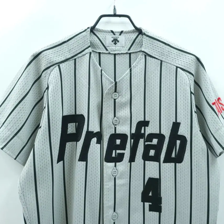 [BUNJANG] DESCENTE Japan Baseball Mesh Jersey T-Shirt / DESCENTE 데상트 재팬 베이스볼 메쉬 야구져지 오픈 티셔츠 C956
