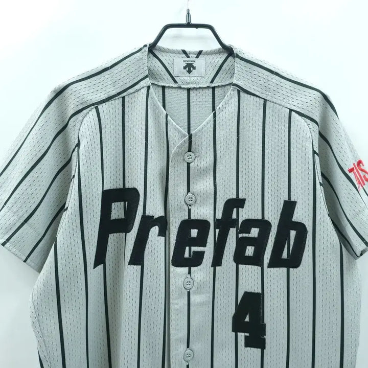 [BUNJANG] DESCENTE Japan Baseball Mesh Jersey T-Shirt / DESCENTE 데상트 재팬 베이스볼 메쉬 야구져지 오픈 티셔츠 C956