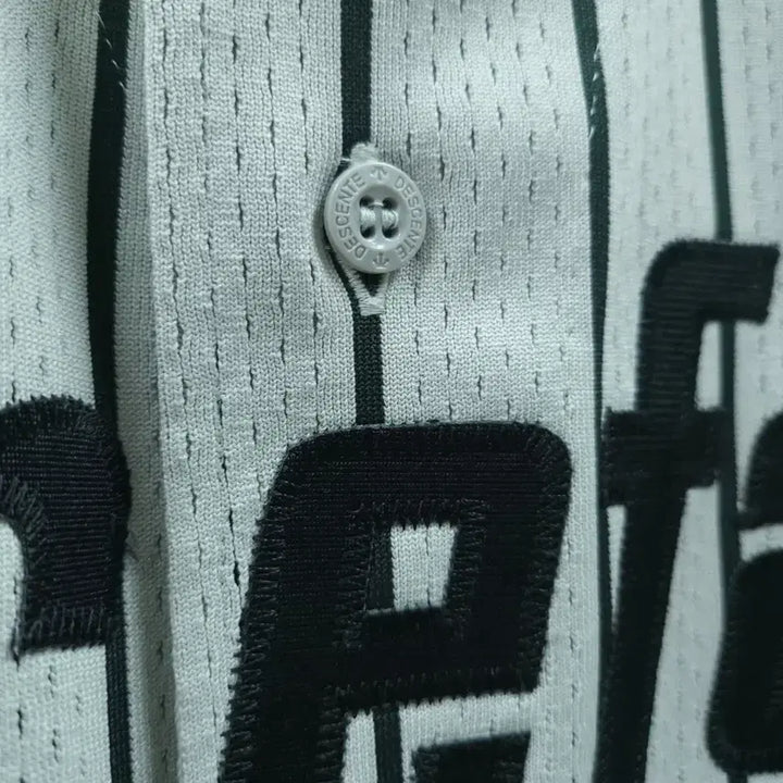 [BUNJANG] DESCENTE Japan Baseball Mesh Jersey T-Shirt / DESCENTE 데상트 재팬 베이스볼 메쉬 야구져지 오픈 티셔츠 C956