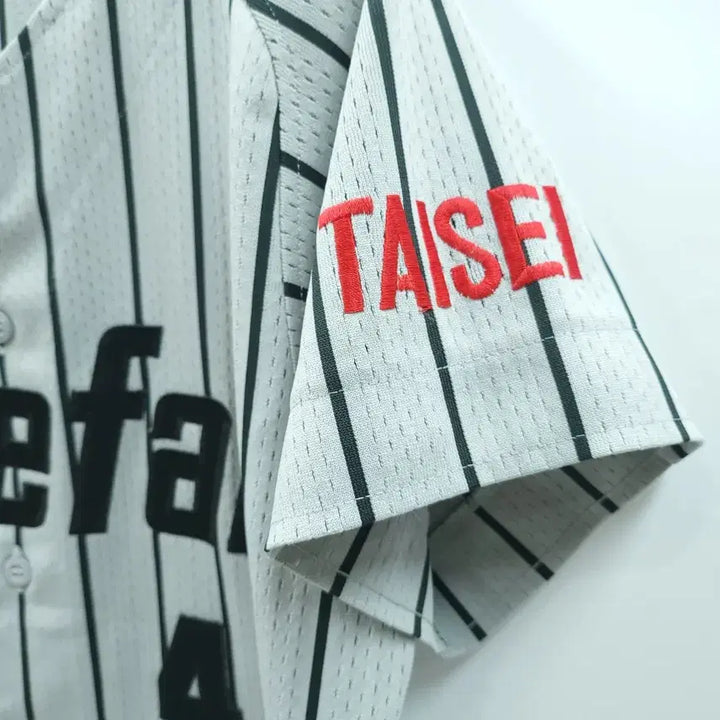 [BUNJANG] DESCENTE Japan Baseball Mesh Jersey T-Shirt / DESCENTE 데상트 재팬 베이스볼 메쉬 야구져지 오픈 티셔츠 C956