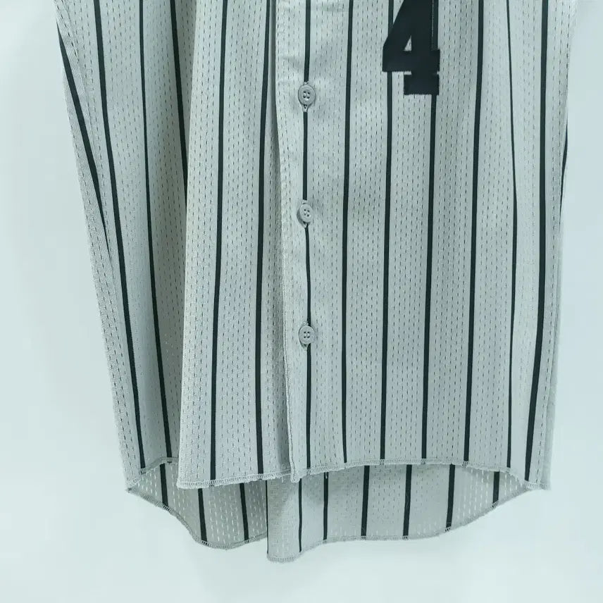 [BUNJANG] DESCENTE Japan Baseball Mesh Jersey T-Shirt / DESCENTE 데상트 재팬 베이스볼 메쉬 야구져지 오픈 티셔츠 C956