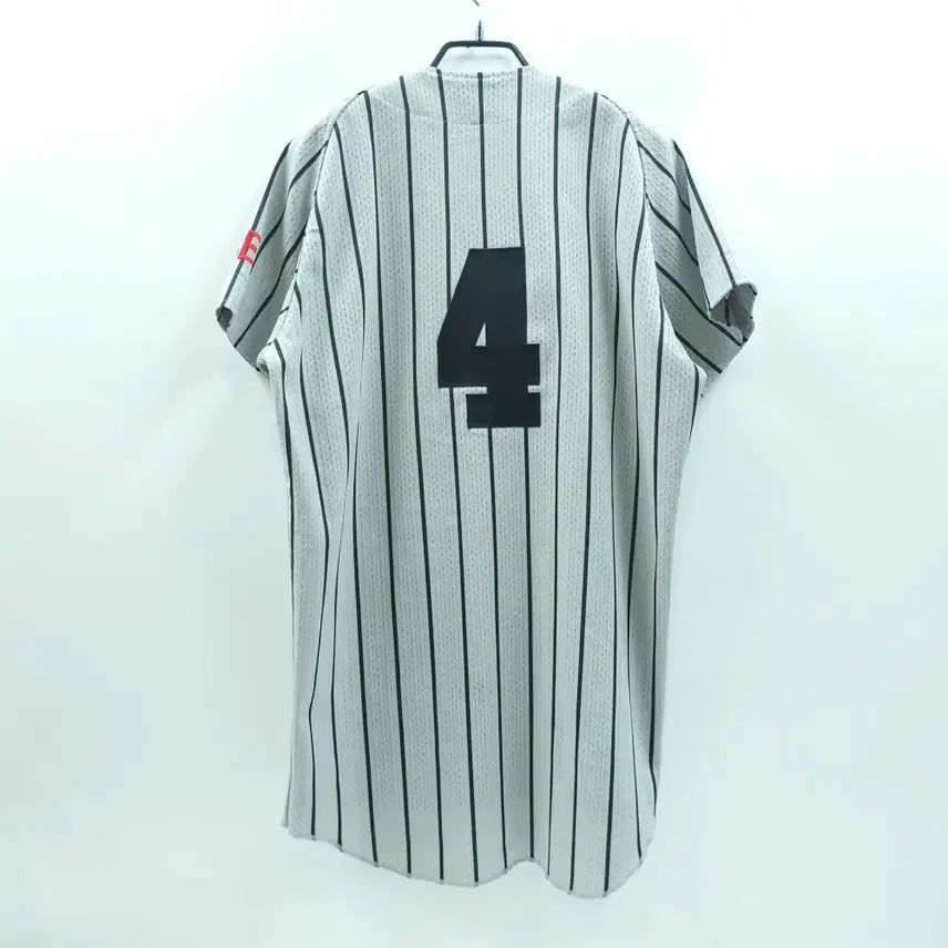 [BUNJANG] DESCENTE Japan Baseball Mesh Jersey T-Shirt / DESCENTE 데상트 재팬 베이스볼 메쉬 야구져지 오픈 티셔츠 C956