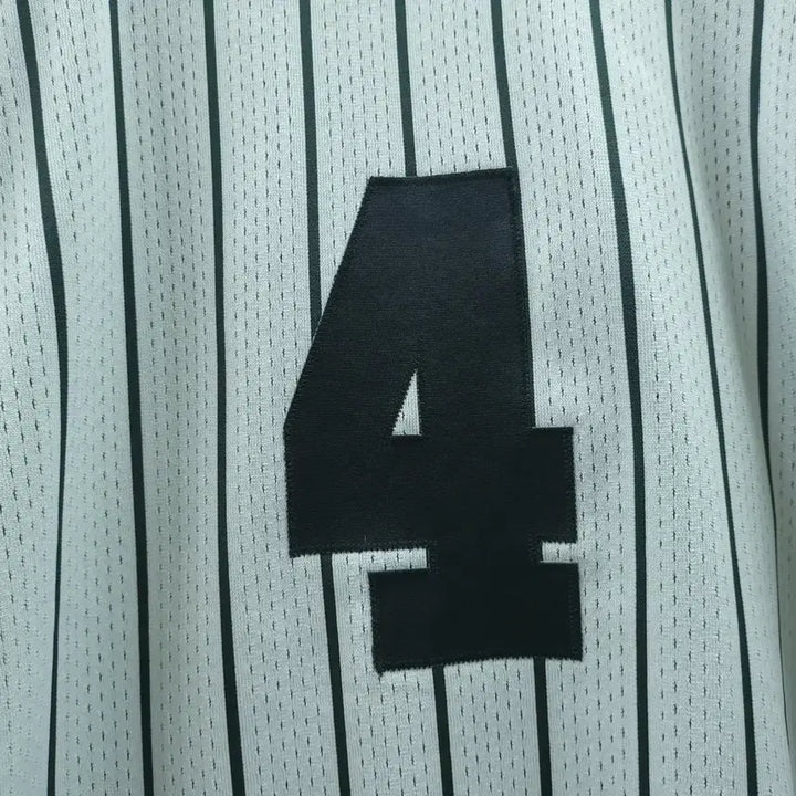 [BUNJANG] DESCENTE Japan Baseball Mesh Jersey T-Shirt / DESCENTE 데상트 재팬 베이스볼 메쉬 야구져지 오픈 티셔츠 C956