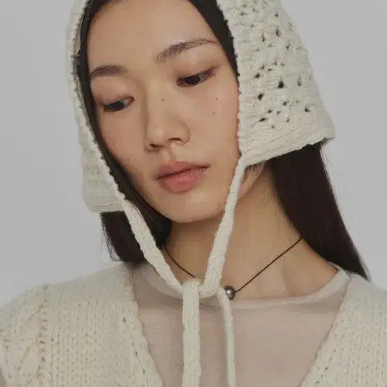 [BUNJANG] AMOMENTO Crochet Bonnet / 아모멘토 크로셰 보넷