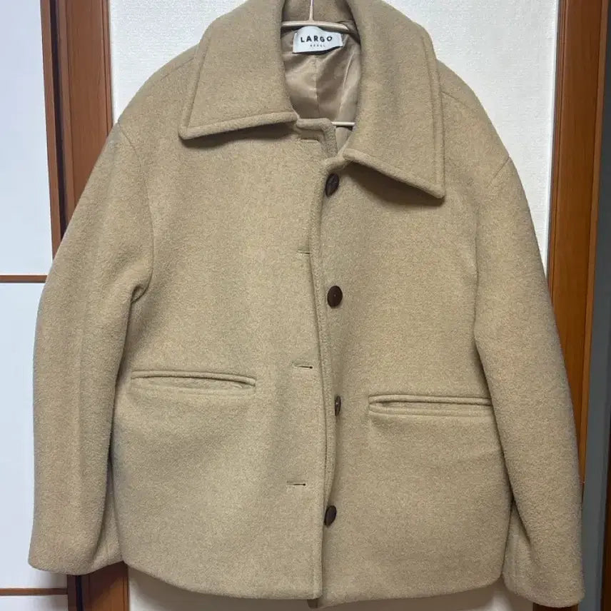 [BUNJANG] Largo Balloon Half Coat / 라르고 벌룬 하프 코트