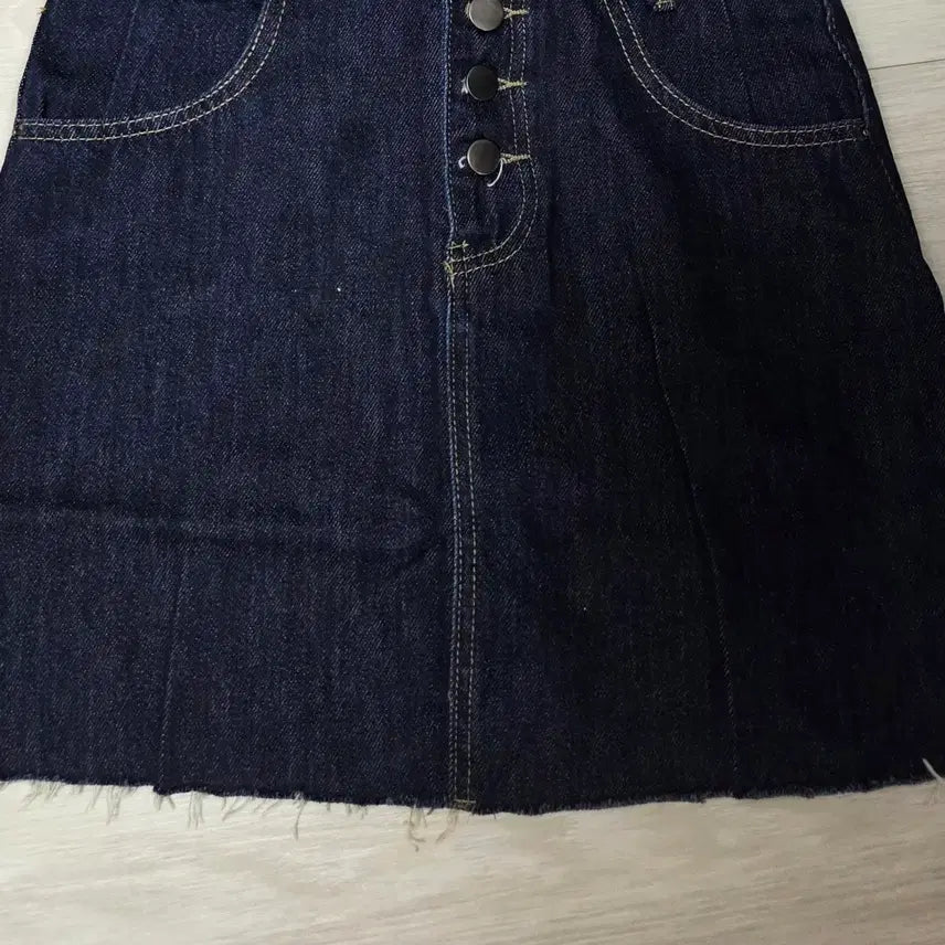 [BUNJANG] High-Waist Button Denim Skirt / ㅁ새상품ㅁ 하이웨스트 버튼 데님스커트