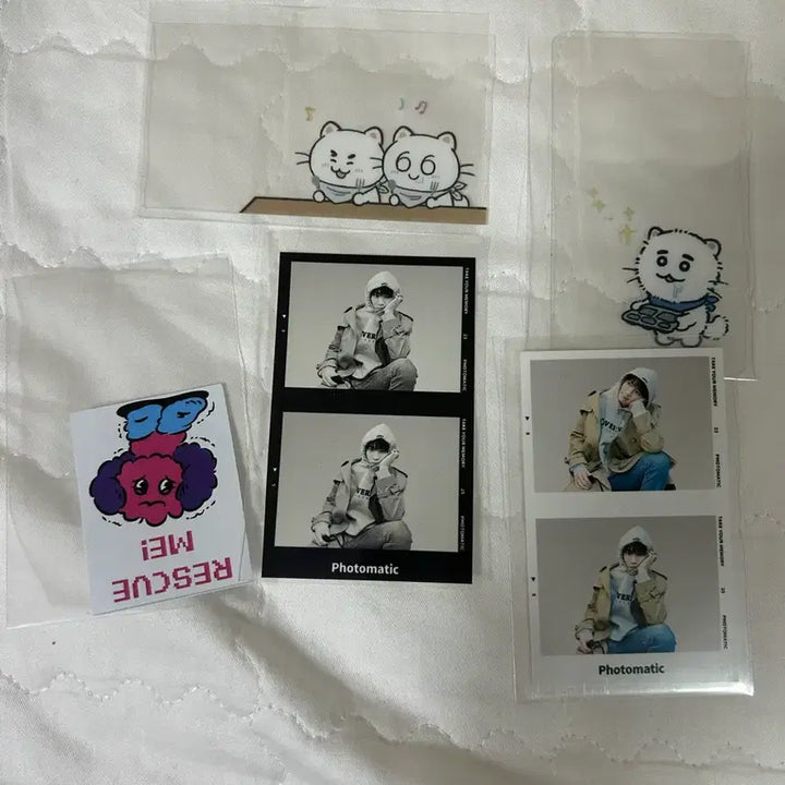 [BUNJANG] SHINee Key "Key-nyangi" Plush Pouch Bundle Set / 샤이니 키 키냥이 뽀글이 파우치 일괄 키랜드