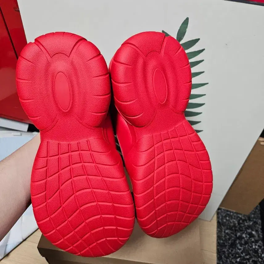 [BUNJANG] WOOMII Audrey Mary Jane Flat Shoes / WOOMII 우미 메리제인 플랫슈즈 레드 오드리 250