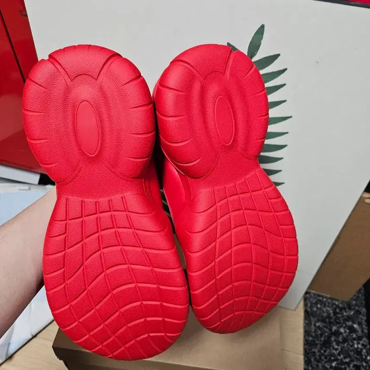 [BUNJANG] WOOMII Audrey Mary Jane Flat Shoes / WOOMII 우미 메리제인 플랫슈즈 레드 오드리 250