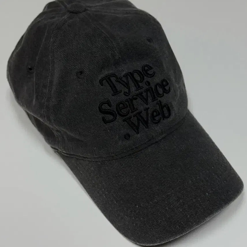 [BUNJANG] Type Service Web Cap Dark Gray / 타입서비스 웹 캡 다크 그레이