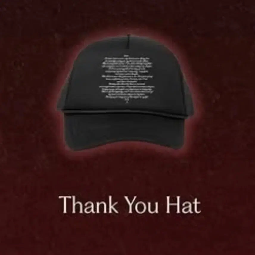 [SOLD OUT] 블랙핑크 제니 루비 팝업 일주년 땡큐햇