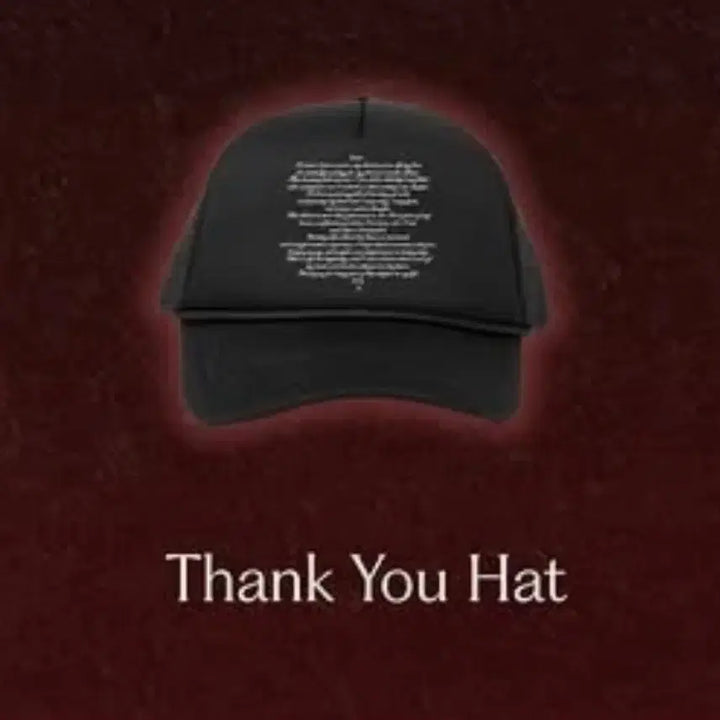 [SOLD OUT] 블랙핑크 제니 루비 팝업 일주년 땡큐햇