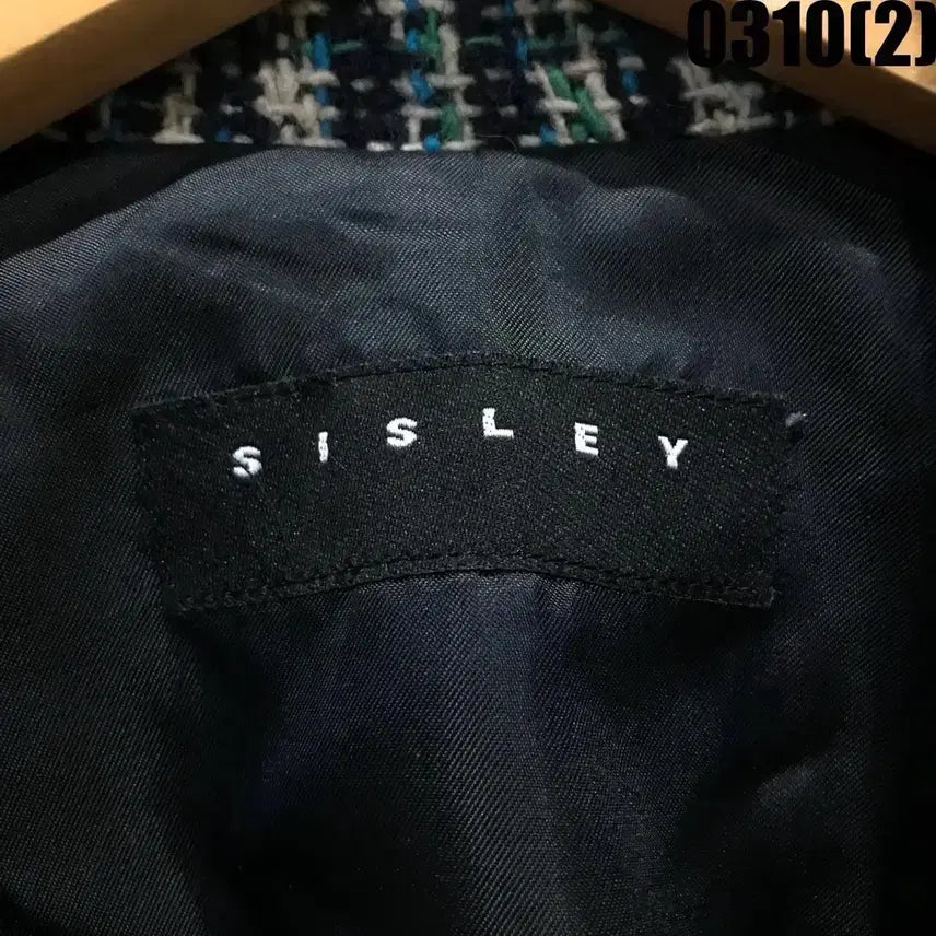 [SOLD OUT] Sisley체크 코트 s