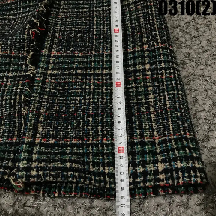 [SOLD OUT] Sisley체크 코트 s