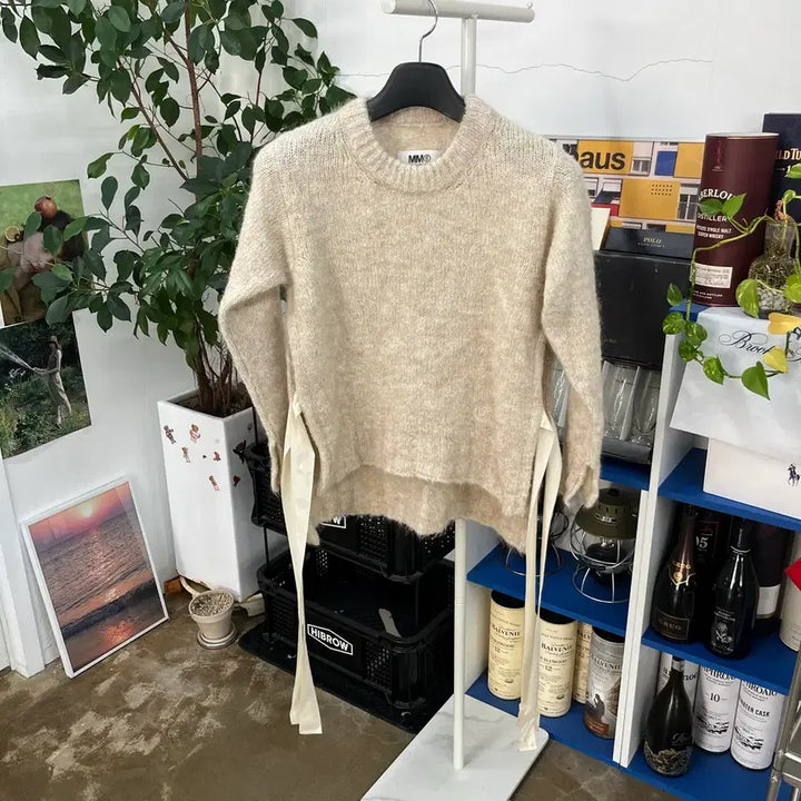[BUNJANG] MM6 Maison Margiela Mohair Knit Sweater / MM6 메종마르지엘라 모헤어 니트 S