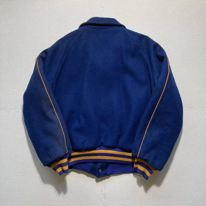 [BUNJANG] EMPIRE US Marine Corps Iwakuni Air Base Patch Varsity Jacket / 60s 바시티자켓 미해병대 이와쿠니 항공기지패치