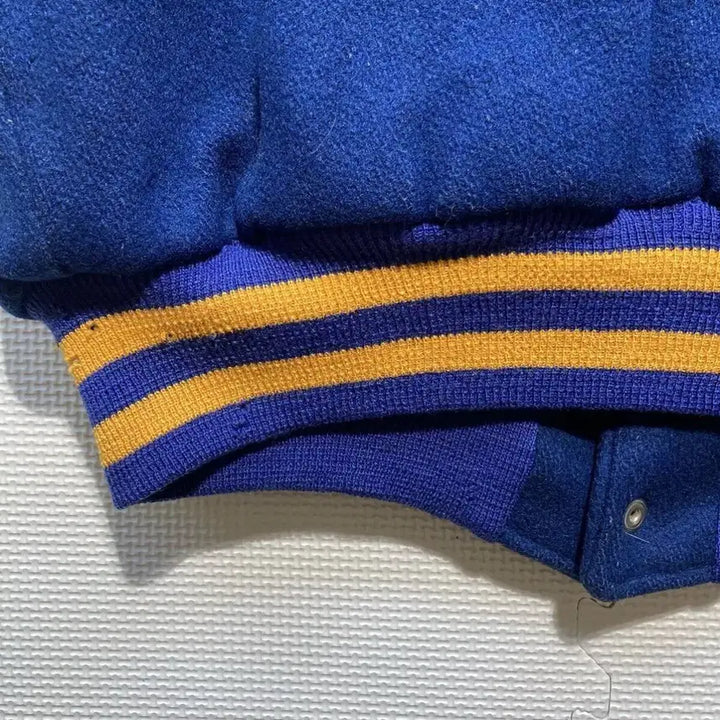 [BUNJANG] EMPIRE US Marine Corps Iwakuni Air Base Patch Varsity Jacket / 60s 바시티자켓 미해병대 이와쿠니 항공기지패치