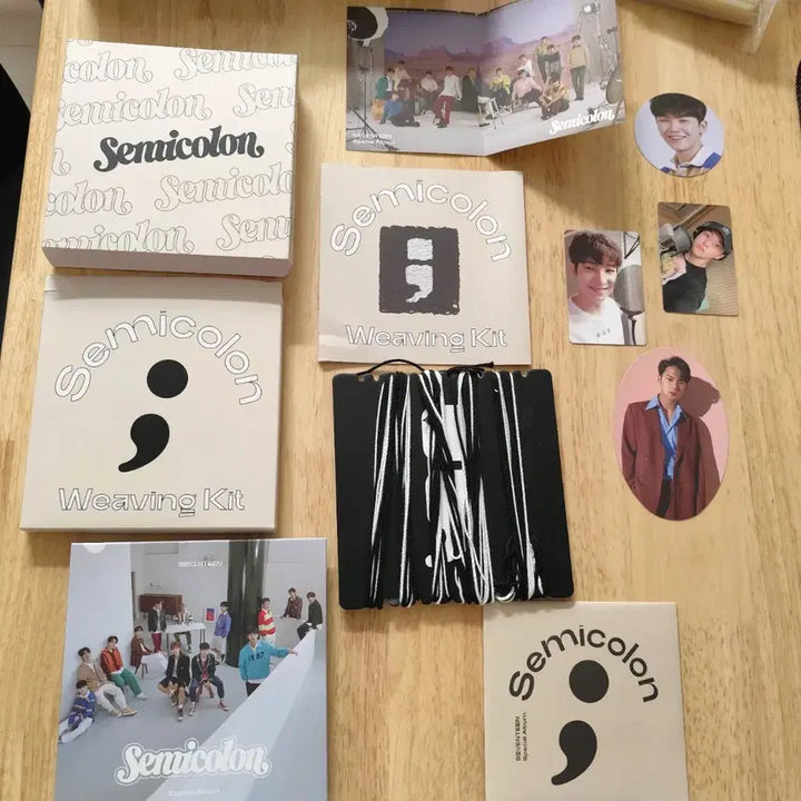 [BUNJANG] SEVENTEEN Semicolon Album Bundle Set / 세븐틴(SEVENTEEN) Semicolon 앨범 구성품 세트