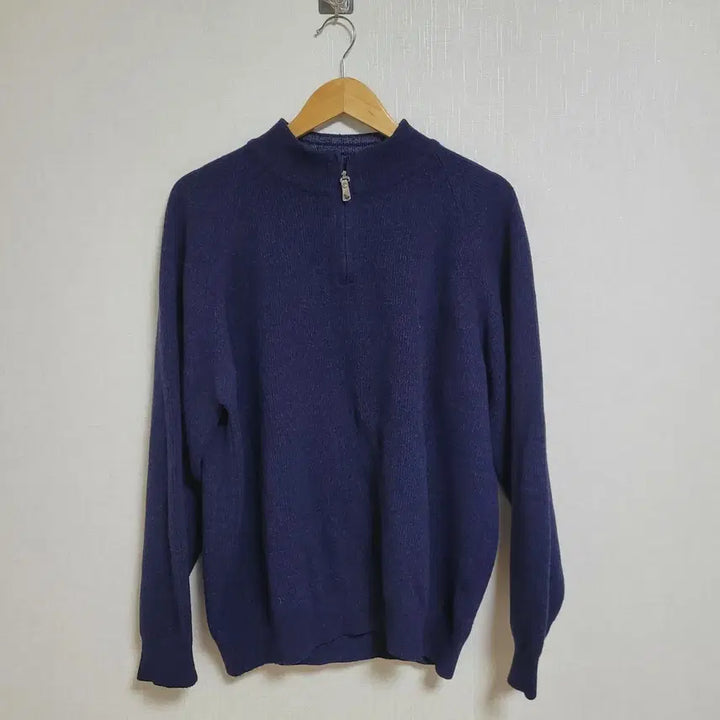 [BUNJANG] Indian Navy Half-Neck Knit Long Sleeve 110 / 35.인디안 네이비 하프넥 니트 긴팔110
