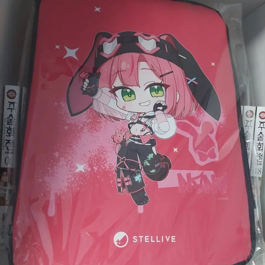 [BUNJANG] Stellive Hanako Nana Pouch / 스텔라이브 갤럭시 스토어 콜라보 하나코 나나 파우치