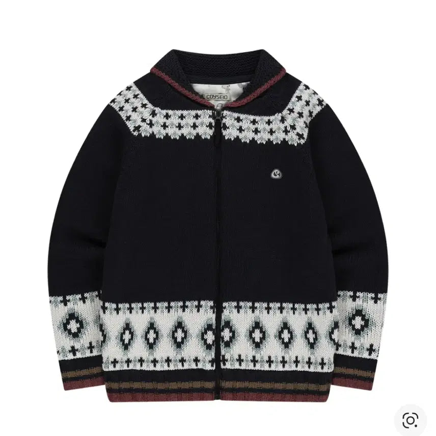 [BUNJANG] Koiseio Mochiko Wichan Knit Jacket - Navy / 코이세이오 모시 코위찬 니트 재킷 네이비