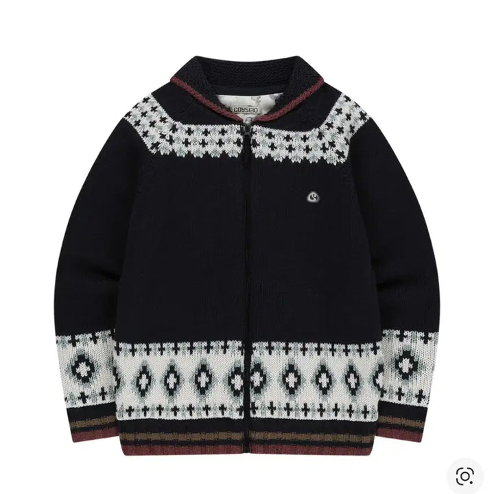 [BUNJANG] Koiseio Mochiko Wichan Knit Jacket - Navy / 코이세이오 모시 코위찬 니트 재킷 네이비