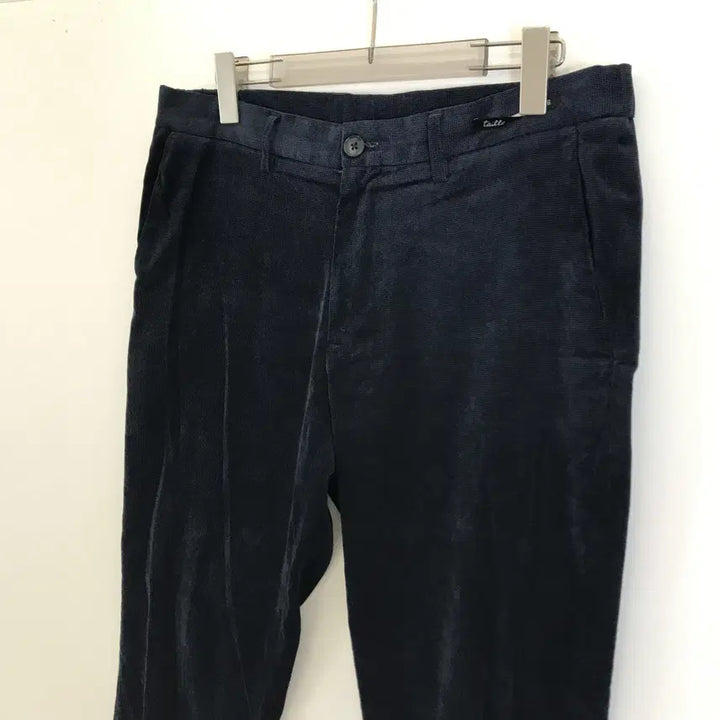 [BUNJANG] Renoma Navy Suede Pants / 레노마 RENOMA 스웨이드 네이비 팬츠 [34인치]