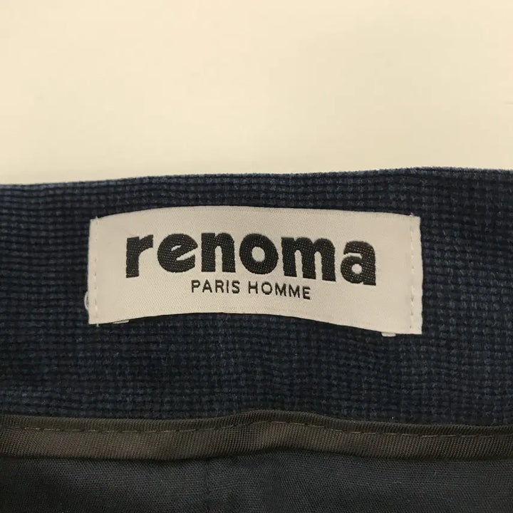 [BUNJANG] Renoma Navy Suede Pants / 레노마 RENOMA 스웨이드 네이비 팬츠 [34인치]