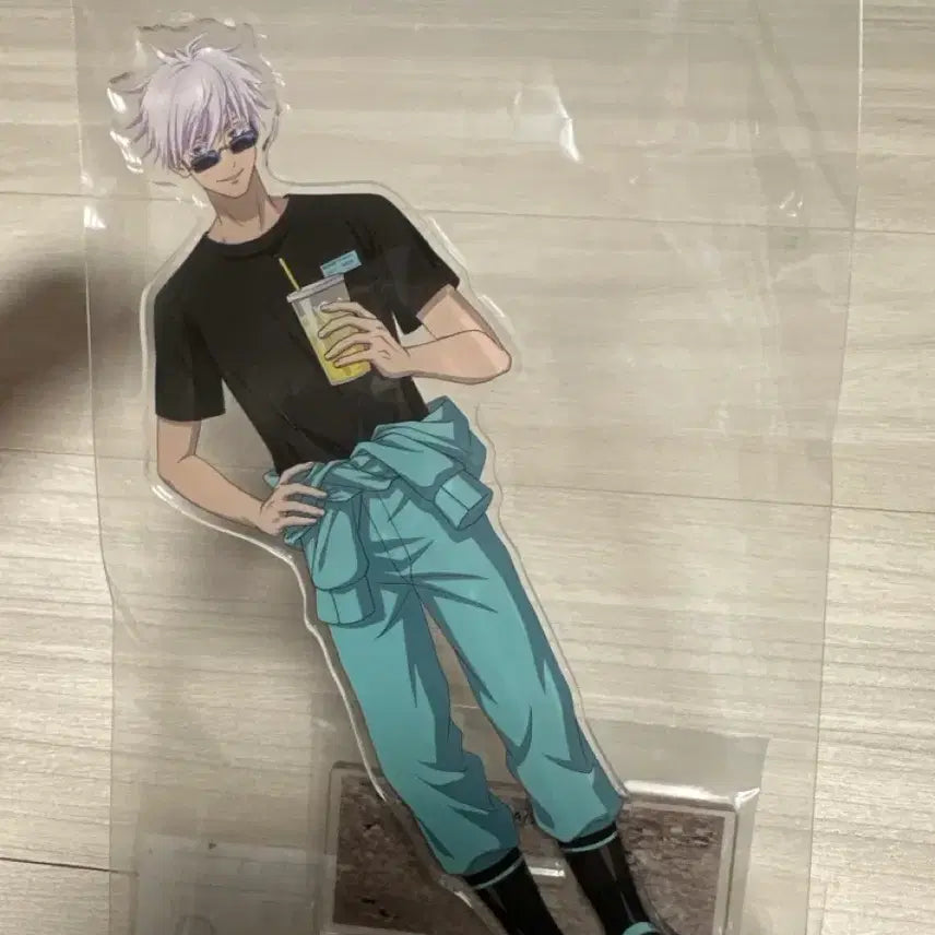 [BUNJANG] Jujutsu Kaisen Gojo Satoru Zookeeper Acrylic Stand / 주술회전 주술 도부동물공원 고죠 사토루 사육사ver. 특대 아크릴 스탠드