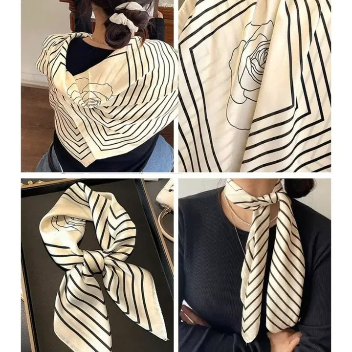 [BUNJANG] Ivory Scarf / 아이보리 스카프(새상품)