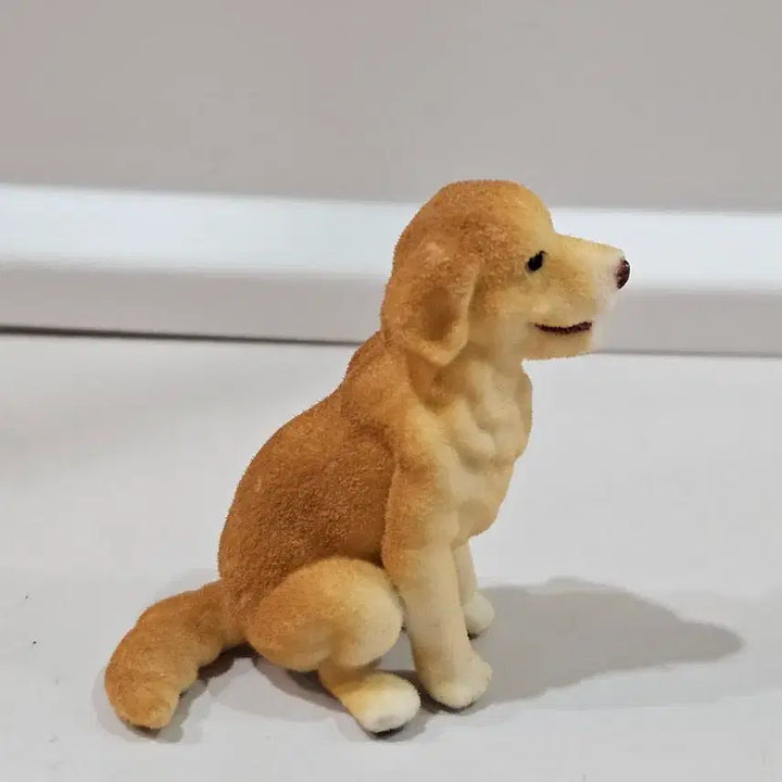 [BUNJANG] Re-Ment Golden Retriever Puppy Figure / 리멘트 초창기 초판 골든리트리버 강아지 피규어