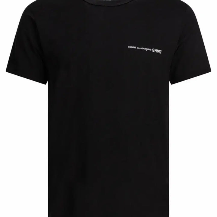 [BUNJANG] Comme des Garçons Logo Print Short Sleeve T-Shirt Black XL / 꼼데가르송 로고 프린팅 반팔 티셔츠 블랙 XL