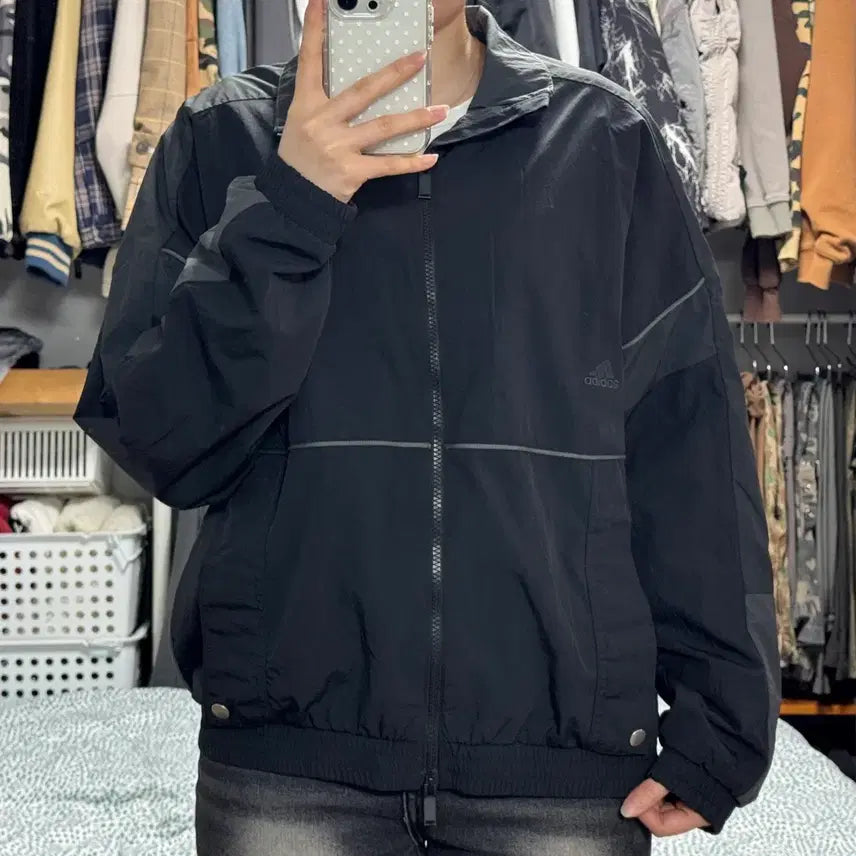 [BUNJANG] Adidas WRD Woven Windbreaker Jacket / 아디다스 WRD 우븐 바람막이 자켓